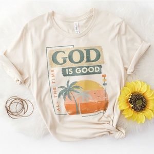 Xs God is Good All The Time Summer Tee